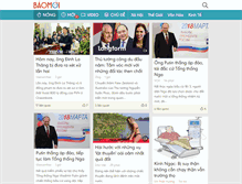 Tablet Screenshot of baomoi.com